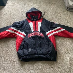 Vintage Georgia Bulldog Pullover Jacket